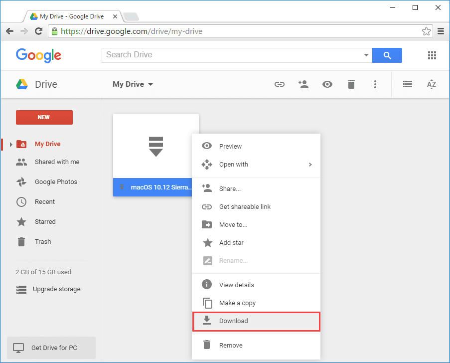how to download all google drive files at once
